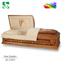 American new style mahogany high gloss casket